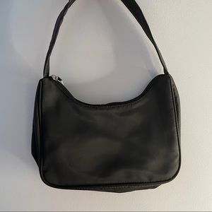 MONKI Nylon shoulder bag in bag